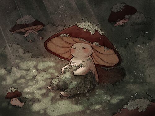 Item preview, Moss I wake up? designed and sold by Fairydrop.