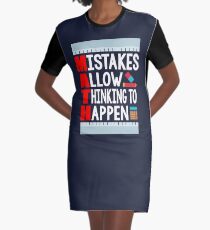 Funny I'm A Math Teacher Shirt Appreciation Gift Math Lover Graphic T-Shirt Dress