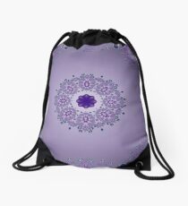 Dreams in purple Drawstring Bag