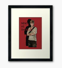 Newt The Glue Framed Print