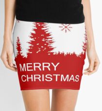 Merry Christmas Mini Skirt