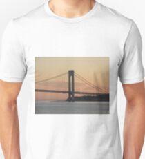#bridge, #architecture, #water, #city, #usa, #california, #WerrazanoNarrowsBridge, #suspension, #river, #sky, #bay, #landmark Unisex T-Shirt