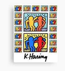 Keith Haring Canvas Print