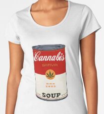 cannabis soup Premium Scoop T-Shirt
