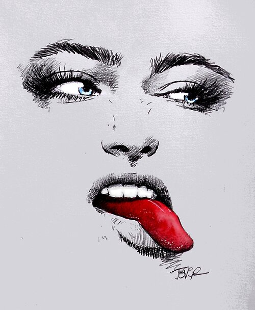 Item preview, tongue and cheek designed and sold by Loui  Jover.