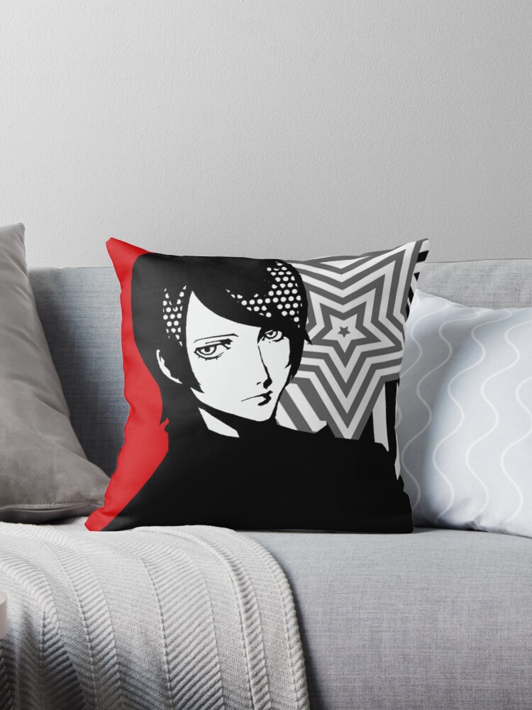 "P5 Yusuke Confidant" Throw Pillows by princeofjunes | Redbubble