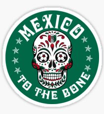 Mexico to the Bone Soccer Sticker