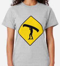 Canoe / Portage Symbol Classic T-Shirt