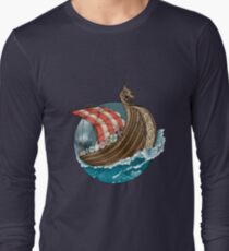 Viking Ship Long Sleeve T-Shirt