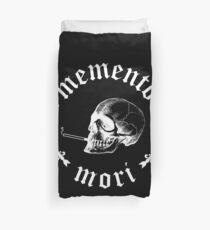 Memento Mori Rauchender Schädel Bettbezug