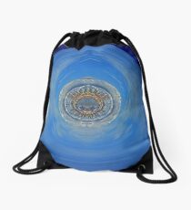 The Little Blue Planet Drawstring Bag