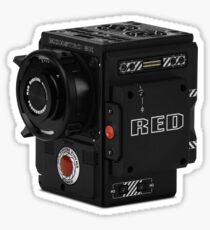 Red Camera Sticker