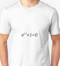 Euler's Identity, Math, Mathematics, Science, formula, equation, #Euler's #Identity, #Math, #Mathematics, #Science, #formula, #equation, #EulersIdentity Unisex T-Shirt