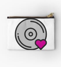 Scratch'd Collection Heart Logo Studio Pouch