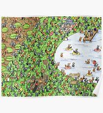 Summer Ants Poster