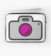 Scratch'd Camera Icon Laptop Sleeve