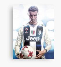 CR7 To Juventus Metal Print