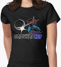 Samurai Cop Women's Fitted T-Shirt