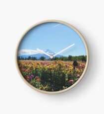 Mount Hood at Draper Girls Country Farm Clock