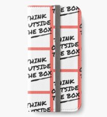THINK OUTSIDE THE BOX iPhone Wallet/Case/Skin
