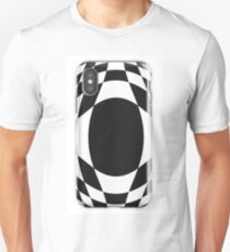 #black, #white, #chess, #checkered, #pattern, #abstract, #flag, #board Unisex T-Shirt