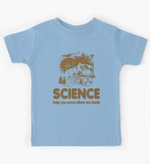 Science Proves Others Are Dumb Kids Tee