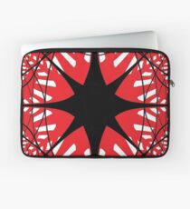 #abstract, #star, #christmas, #pattern, #design, #light, #decoration, #holiday, #blue, #illustration, #black, #white, #chess, #checkered, #pattern, #abstract, #flag, #board Laptop Sleeve