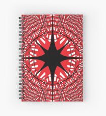 #abstract, #star, #christmas, #pattern, #design, #light, #decoration, #holiday, #blue, #illustration, #black, #white, #chess, #checkered, #pattern, #abstract, #flag, #board Spiral Notebook