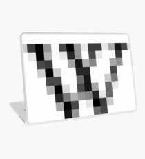 #black, #white, #chess, #checkered, #pattern, #abstract, #flag, #board Laptop Skin