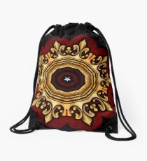 Kaleidoscope Crown 01 Drawstring Bag