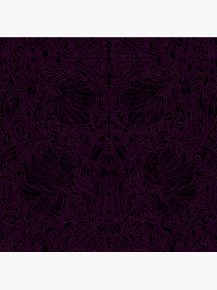 Dark Tapestry - Glowing Eggplant by Etakeh