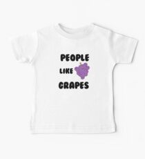 People Like Grapes Baby Tee