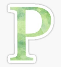 Pear Watercolor Ρ Sticker