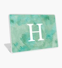 Emerald Watercolor Η Laptop Skin