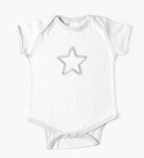 silvery stars graphic for christmas or any annyversary gift idea One Piece - Short Sleeve