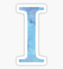 Sapphire Watercolor Ι Sticker