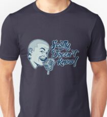 Scotty weiß es nicht Slim Fit T-Shirt