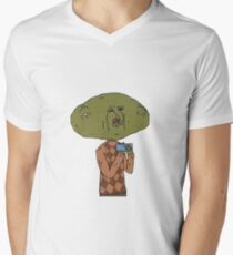 clarence from big lez Men's V-Neck T-Shirt