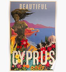Vintage travel poster "Cyprus" ⛔ HQ quality Poster