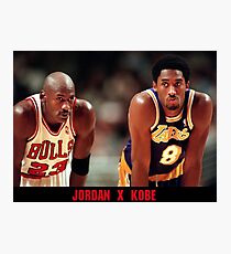Jordan X Kobe Photographic Print