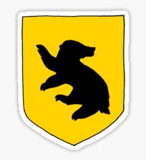 Hufflepuff Crest Sticker