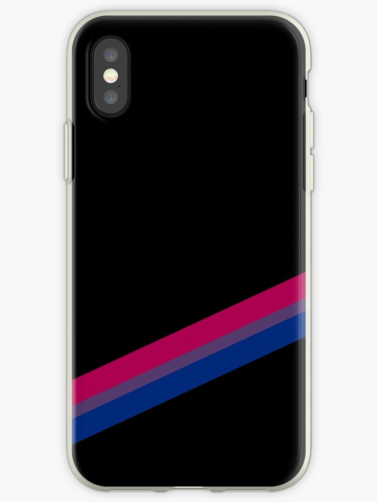 "Bisexual (stripe) Phone Case" iPhone Cases & Covers by Dani er