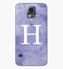 Violet Watercolor Η Case/Skin for Samsung Galaxy