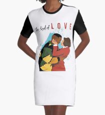 This Kind of Love - Martin and Gina Graphic T-Shirt Dress