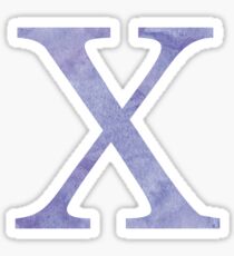 Violet Watercolor Χ Sticker