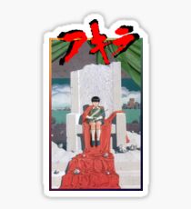 Akira on the throne. Sticker