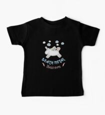 Death Metal Unicorn Baby Tee