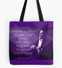 Jordan Peterson Vergleichen Sie sich Tote Bag