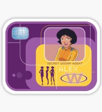 Totally spies Alex badge Sticker