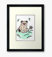 Cherry Bear Framed Print